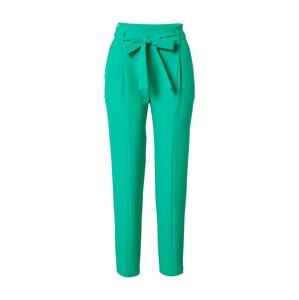 Wallis Curve Kalhoty se sklady v pase zelená