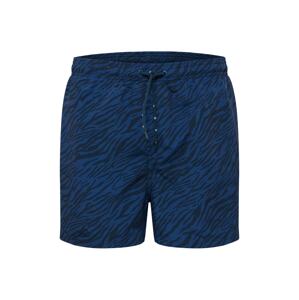 TOM TAILOR Plavecké šortky 'Collin'  modrá / námořnická modř
