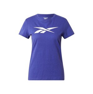 Reebok Sport Funkční tričko  fialkově modrá / bílá