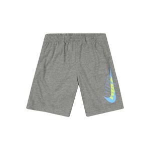 Nike Sportswear Kalhoty  tyrkysová / žlutá / šedý melír