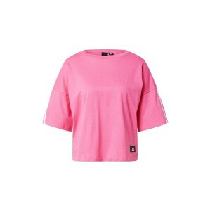 ADIDAS PERFORMANCE Funkční tričko  pink / černá / bílá