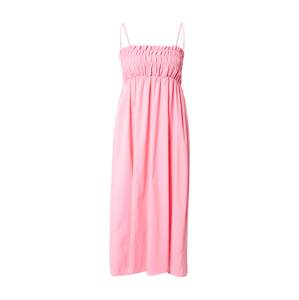 GLAMOROUS Letní šaty světle růžová
