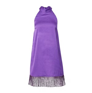 Dorothy Perkins Koktejlové šaty svítivě fialová