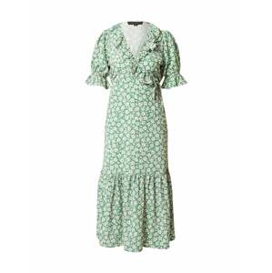Dorothy Perkins Šaty zelená / bílá