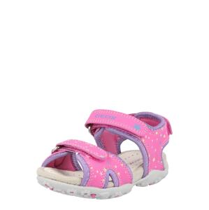 GEOX Sandály  pink / růžová / fialová / modrá
