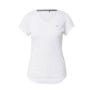 FILA Funkční tričko světle šedá / bílá