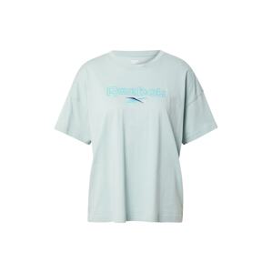 Reebok Sport Funkční tričko  námořnická modř / tyrkysová / světle šedá