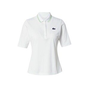 Lacoste Sport Funkční tričko  světle zelená / bílá