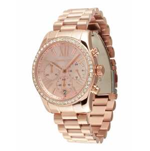 MICHAEL Michael Kors Analogové hodinky 'Lexington'  růžově zlatá / průhledná