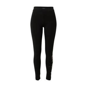 Calvin Klein Jeans Legíny starobéžová / tmavě šedá / černá