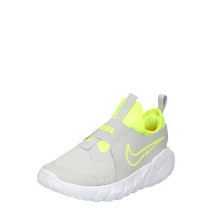 NIKE Sportovní boty 'Flex Runner 2'  svítivě žlutá / šedá