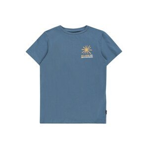 BILLABONG Funkční tričko námořnická modř / světlemodrá / jasně oranžová