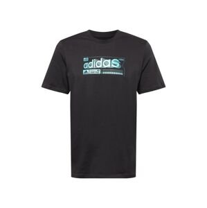 ADIDAS SPORTSWEAR Funkční tričko  světlemodrá / černá / bílá