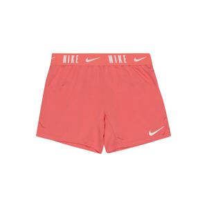 NIKE Sportovní kalhoty 'Trophy'  pink / bílá