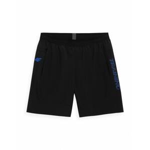 4F Sportovní kalhoty 'SKMF013'  černá / modrá