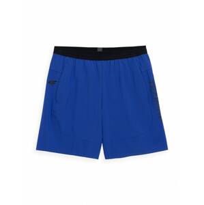 4F Sportovní kalhoty 'SKMF013'  kobaltová modř / černá
