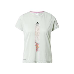 ADIDAS TERREX Funkční tričko 'AGRAVIC'  pastelově zelená / oranžová / pink / černá