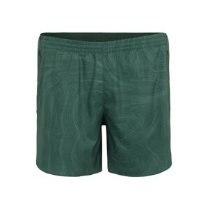 ADIDAS SPORTSWEAR Sportovní kalhoty 'Designed for Running for the Oceans'  zelená / černá / bílá