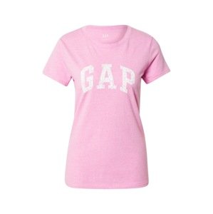 GAP Tričko  růžový melír / bílá