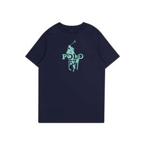 Polo Ralph Lauren Tričko  námořnická modř / tyrkysová