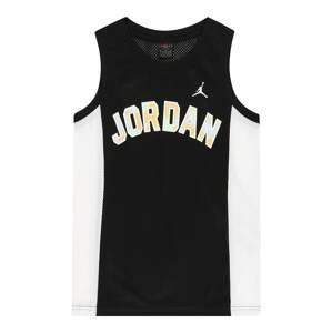 Jordan Funkční tričko 'DNA'  žlutá / černá / bílá