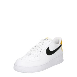 Nike Sportswear Tenisky 'AIR FORCE 1'  zlatě žlutá / černá / bílá