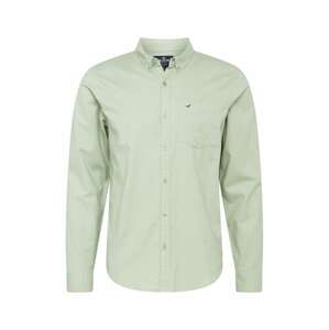 HOLLISTER Košile  námořnická modř / světle zelená / bílá