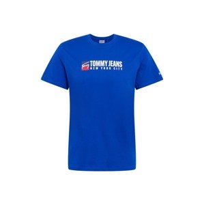 Tommy Jeans Tričko  námořnická modř / kobaltová modř / červená / bílá