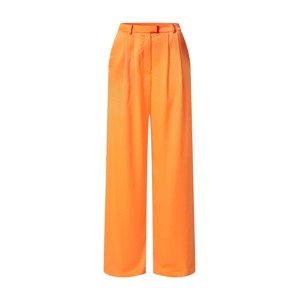 Nasty Gal Kalhoty se sklady v pase oranžová
