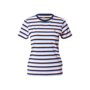 Polo Ralph Lauren Tričko námořnická modř / světlemodrá / pastelově růžová / bílá