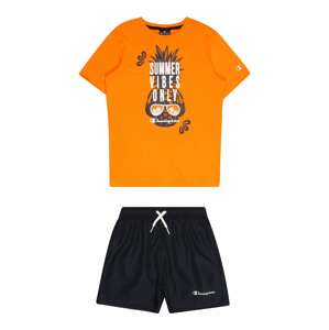 Champion Authentic Athletic Apparel Joggingová souprava  námořnická modř / oranžová / bílá