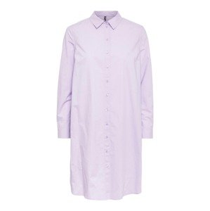 PIECES Košilové šaty 'Jayla' pastelová fialová