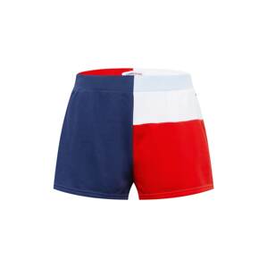 Tommy Jeans Curve Kalhoty  námořnická modř / světlemodrá / červená / bílá