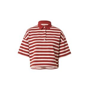 LEVI'S Tričko 'ASTRID POLO REDS' červená / barva bílé vlny