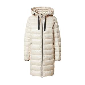 ESPRIT Zimní kabát světle béžová / černá