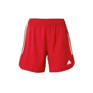 ADIDAS PERFORMANCE Sportovní kalhoty 'Condivo'  červená / bílá