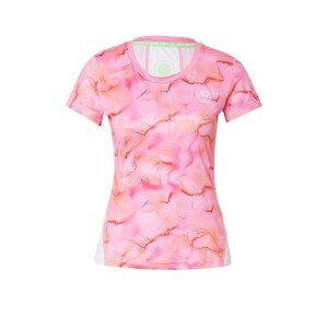 BIDI BADU Funkční tričko 'Eve' humrová / pitaya / světle růžová / bílá
