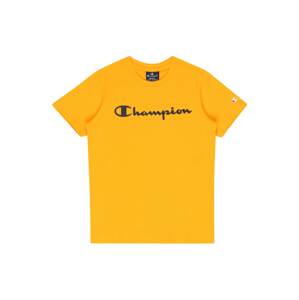 Champion Authentic Athletic Apparel Tričko  zlatě žlutá / černá