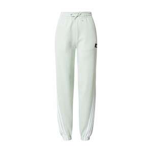 ADIDAS SPORTSWEAR Sportovní kalhoty pastelově zelená / černá / bílá