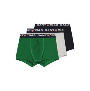 GANT Spodní prádlo  šedý melír / zelená / černá / bílá