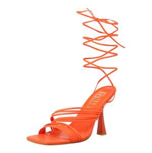 Dorothy Perkins Páskové sandály 'Elissa' tmavě oranžová