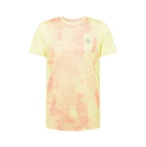 BIDI BADU Funkční tričko 'Hawi Tech' světle žlutá / korálová