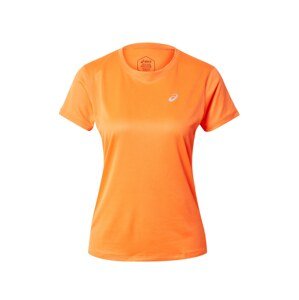 ASICS Funkční tričko  stříbrně šedá / oranžová