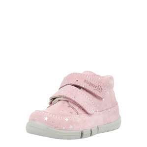 SUPERFIT Pantofle pink / stříbrná