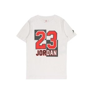 Jordan Tričko  šedá / červená / černá / bílá