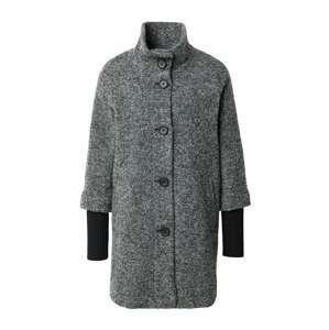 GIL BRET Přechodný kabát šedý melír / černá