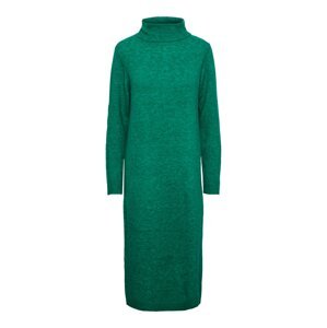 PIECES Úpletové šaty 'JULIANA'  zelený melír