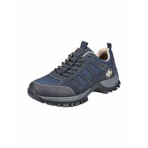 RIEKER Sportovní šněrovací boty  marine modrá / bílá