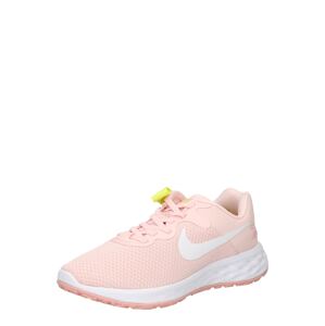 NIKE Sportovní boty  růžová / bílá