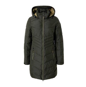 KILLTEC Outdoorový kabát khaki / tmavě zelená